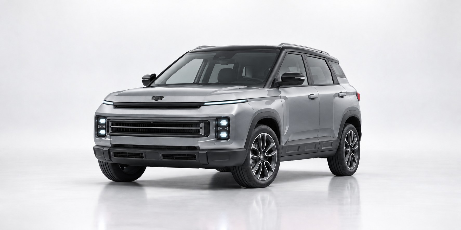 Geely Icon color gris